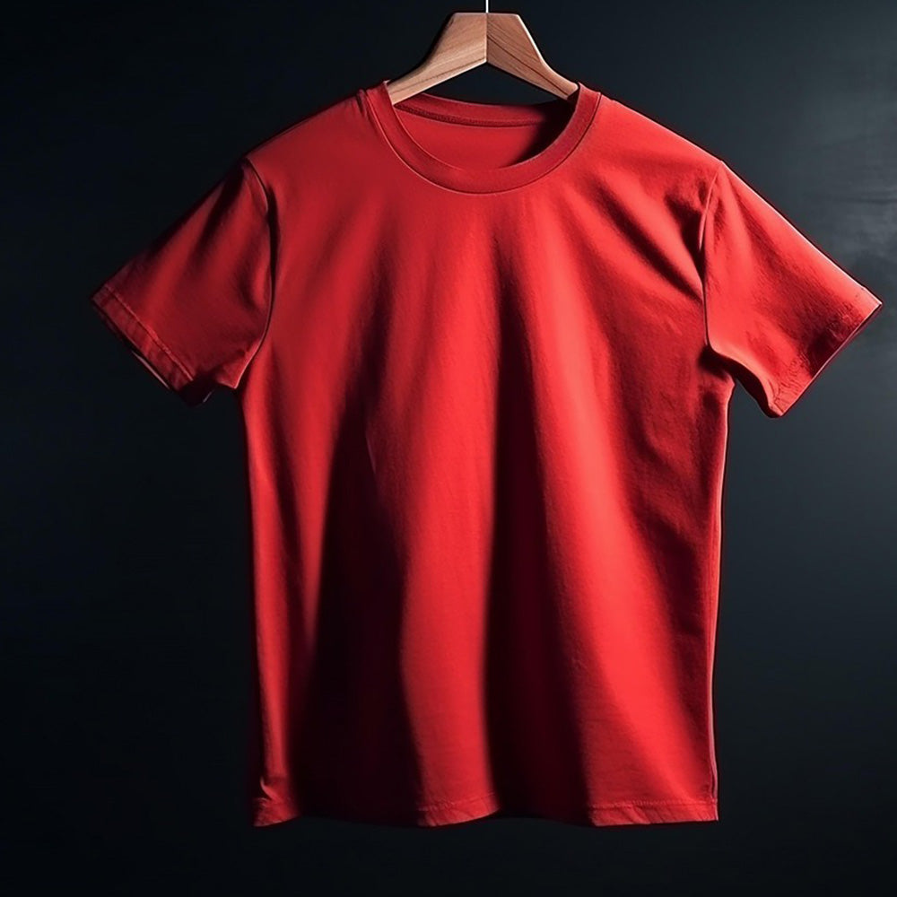 Pure Red Premium Quality T-shirt